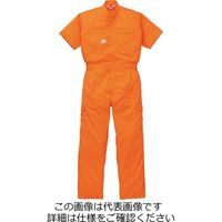 山田辰 EX半袖ツヅキ服 オレンジ L 1-8201-OR-L 1枚（直送品）