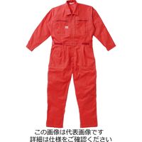 山田辰 ツヅキ服 レッド 5L 1-5950-RE-5L 1枚（直送品）