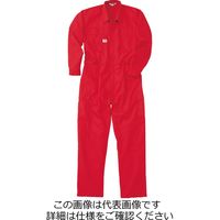 山田辰 夏ツヅキ服 レッド L 1-2300-RE-L 1枚（直送品）