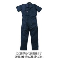 山田辰 夏半袖ツヅキ服 ネイビーブルー LL 1-2301-NB-LL 1枚（直送品）