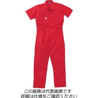 山田辰 夏半袖ツヅキ服 レッド M 1-2301-RE-M 1枚（直送品）