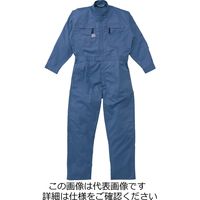 山田辰 エコマーク認定ツヅキ服 アクティブスモークブルー 3L 1-5750-BL-3L 1枚（直送品）