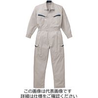 山田辰 防臭消臭抗菌ツヅキ服 シルバーグレー S 1-8900-SG-S 1枚（直送品）