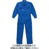 山田辰 ストライプ調ツヅキ服 マリンブルー S 1-8700-MB-S 1枚（直送品）