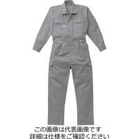 山田辰 ツヅキ服 シルバーグレー M 1-2350-SG-M 1枚（直送品）