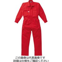 山田辰 ツヅキ服 レッド 4L 1-2350-RE-4L 1枚（直送品）