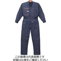 山田辰 抗菌夏ツヅキ服 ネイビーブルー M 1-1190-NB-M 1枚（直送品）