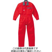 山田辰 ツヅキ服 レッド 5L 1-5650-RE-5L 1枚（直送品）