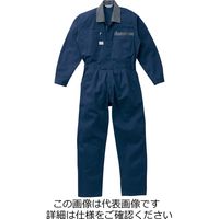 山田辰 ツヅキ服 ネイビーブルー LL 1-5650-NB-LL 1枚（直送品）