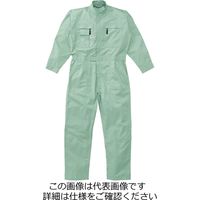 山田辰 夏ツヅキ服 アースグリーン LL 1-5700-EG-LL 1枚（直送品）