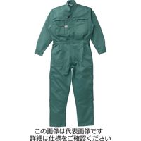 山田辰 ストレッチツヅキ服 グリーン 4L 1-1250-GR-4L 1枚（直送品）