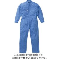 山田辰 ツヅキ服 スカイブルー M 1-3650-SB-M 1枚（直送品）