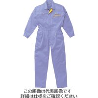 山田辰 ツヅキ服 パープル 5L 1-5500-PU-5L 1枚（直送品）