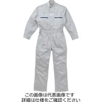 山田辰 綿100%夏ツヅキ服 グレー L 1-1150-G1-L 1枚（直送品）