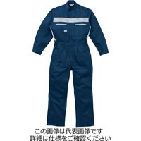 山田辰 綿100%夏ツヅキ服 ネイビーブルー L 1-1150-NB-L 1枚（直送品）