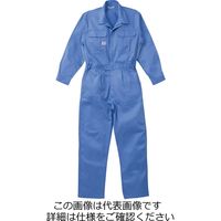 山田辰 綿100%ツヅキ服 スカイブルー M 1-1160-SB-M 1枚（直送品）