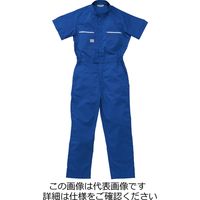 山田辰 半袖ツヅキ服 マリンブルー BLL 1-6801-MB-BLL 1枚（直送品）