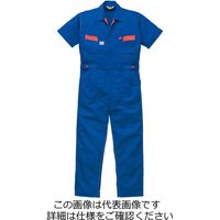 山田辰 半袖ツヅキ服 マリンブルー M 1-8301-MB-M 1枚（直送品）
