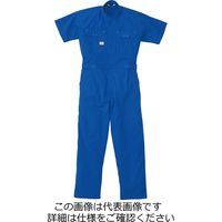 山田辰 銀ナノ抗菌半袖ツヅキ服 マリンブルー S 1-3751-MB-S 1枚（直送品）