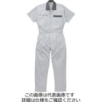 山田辰 半袖ツヅキ服 シルバーグレー M 1-5601-SG-M 1枚（直送品）