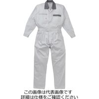 山田辰 夏ツヅキ服 シルバーグレー LL 1-5600-SG-LL 1枚（直送品）