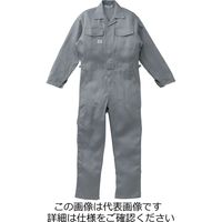 山田辰 綿100%ツヅキ服 グレー B3L 1-1750-G1-B3L 1枚（直送品）
