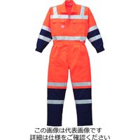 山田辰 JIS T8127クラス3適合高視認性安全ツヅキ服 オレンジ 3L 1-7620-OR-3L 1枚（直送品）