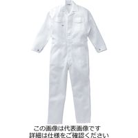 山田辰 ツヅキ服 ホワイト L 1-1440-WH-L 1枚（直送品）
