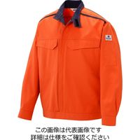 山田辰 防炎ジャンパー服 オレンジ 3L 2-5202-OR-3L 1枚（直送品）