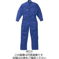 山田辰 JIS T8118適合帯電防止ツヅキ服 ロイヤルブルー 5L 1-8877-RB-5L 1枚（直送品）