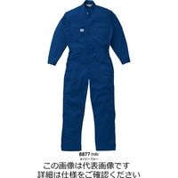 山田辰 JIS T8118適合帯電防止ツヅキ服 ネイビーブルー M 1-8877-NB-M 1枚（直送品）