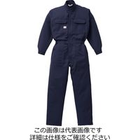 山田辰 耐酸ツヅキ服 ネイビーブルー L 1-6100-NB-L 1枚（直送品）