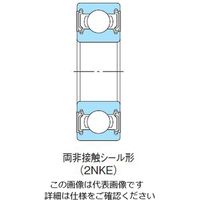 不二越（NACHI） ベアリング 深溝玉軸受 両非接触シール形 2NK