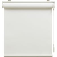 ニチベイ スマートコード式 ロールスクリーン ポポラII PRSI-O 右操作 防炎認定品 1850×1700mm ホワイト 1台（直送品）