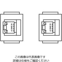 TERADA A側器具ブロック（CAT5Eモジュラジャック×2） CEC90082A 1個（直送品）