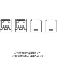 TERADA 器具ブロック（CAT6モジュラジャック×2） SRR90086 1個（直送品）