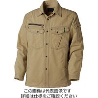 タカヤ商事 ワークシャツ ベージュ 5L GC-5002-4-5L 1枚（直送品）