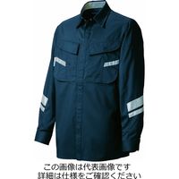 タカヤ商事 長袖シャツ(オールシーズン薄地) ネイビー 3L TU-N003-5-3L 1枚（直送品）