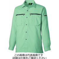 タカヤ商事 ドライ長袖シャツ(オールシーズン) ミストグリーン SS TU-8402-34-SS 1枚（直送品）