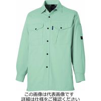 タカヤ商事 長袖シャツ(オールシーズン薄地) モスグリーン L LB-1122-14-L 1枚（直送品）