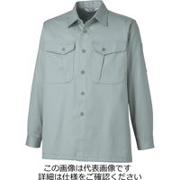タカヤ商事 長袖シャツ(厚地) モスグリーン 4L AZ-5817-14-4L 1枚（直送品）