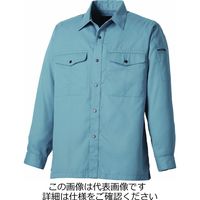 タカヤ商事 夏長袖ワークシャツ スモークブルー 5L GC-S262-42-5L 1枚（直送品）