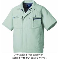 タカヤ商事 半袖ブルゾン ストーングレー LL TU-9801-3-LL 1枚（直送品）