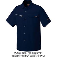 タカヤ商事 半袖ワークシャツ ネイビー 4L LB-3903-5-4L 1枚（直送品）