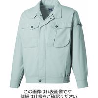 タカヤ商事 夏長袖ブルゾン シルバー 4L TU-8012-3-4L 1枚（直送品）