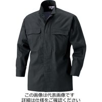 村上被服 立衿シャツ ブラック L 3700-20-L 1枚（直送品）