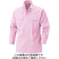 村上被服 立衿シャツ ピンク L 3700-32-L 1枚（直送品）