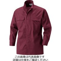 村上被服 立衿シャツ ワイン L 3700-53-L 1枚（直送品）