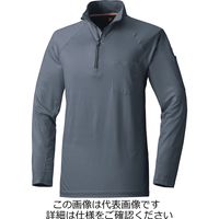 村上被服 裏起毛ジップアップシャツ ヘリンボーンチャコール S 280-79-S 1セット（3枚）（直送品）