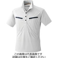 村上被服 ミニ襟半袖ポロシャツ ホワイト 4L 290-17-4L 1セット(3枚)（直送品）